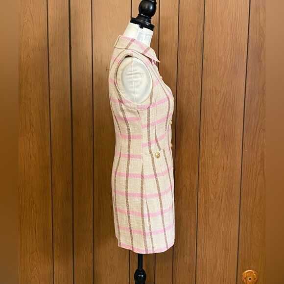 Toccin Sophia Tweed Shirtdress size 4 - Picture 12 of 15